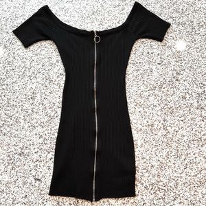 J for Justify Black Knit Dress. Size XL